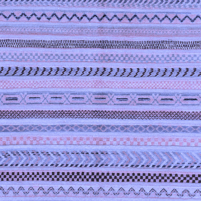 Machine Washable Abstract Blue Modern Rug, wshabs2264blu