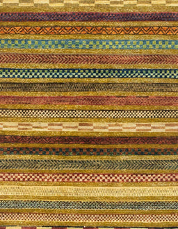 Machine Washable Abstract Orange Rug, wshabs2265