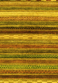 Abstract Yellow Modern Rug, abs2265yw