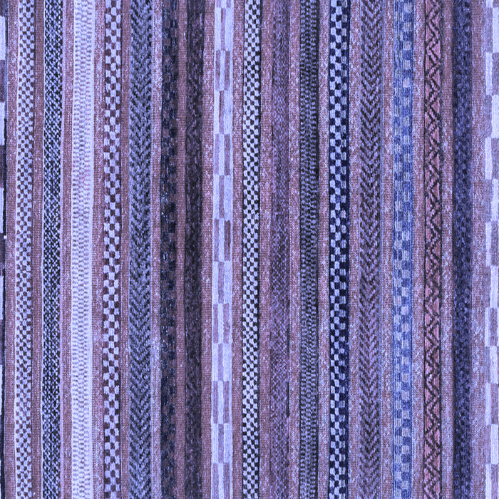 Square Abstract Blue Modern Rug, abs2265blu