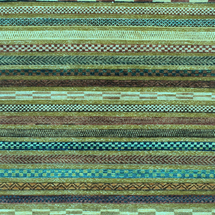 Square Abstract Light Blue Modern Rug, abs2265lblu