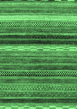 Abstract Emerald Green Modern Rug, abs2265emgrn