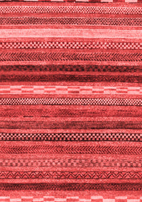 Abstract Red Modern Rug, abs2265red