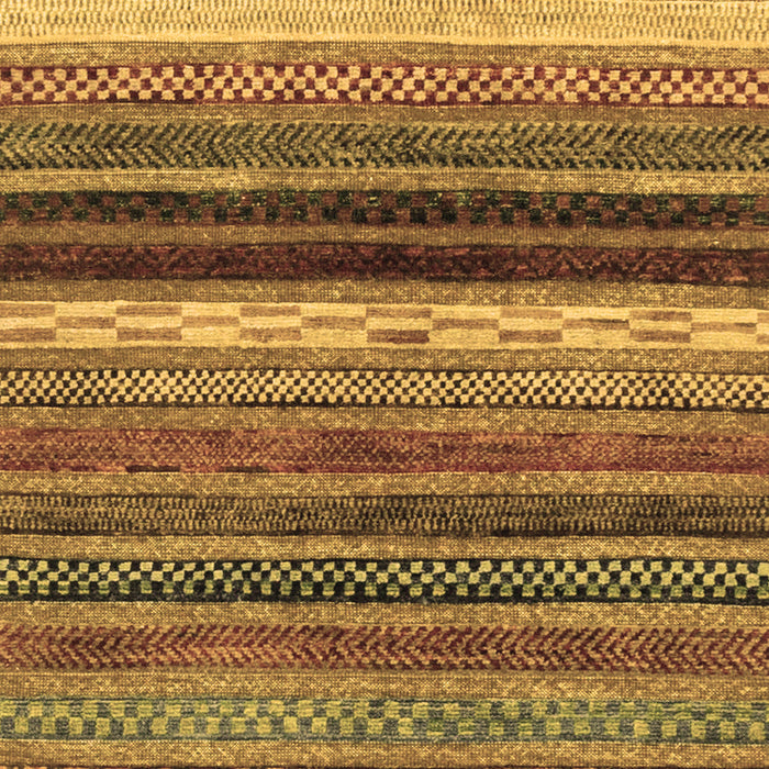 Machine Washable Abstract Brown Modern Rug, wshabs2265brn