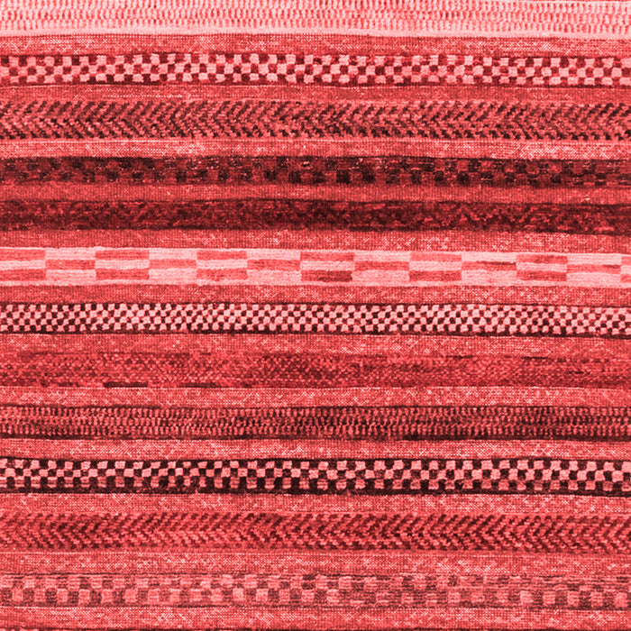 Machine Washable Abstract Red Modern Rug, wshabs2265red