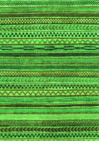 Abstract Green Modern Rug, abs2266grn