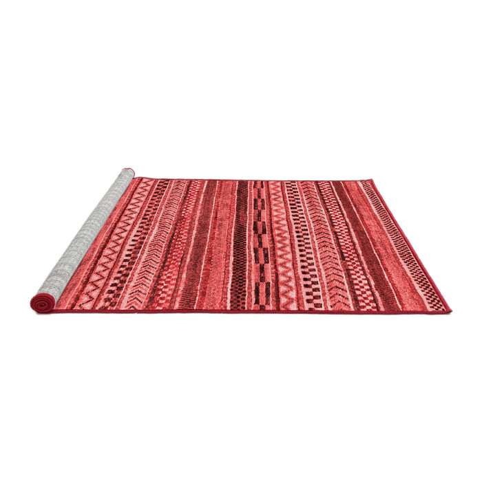 Modern Red Washable Rugs
