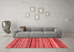 Modern Red Washable Rugs