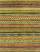 Abstract Orange Gold Modern Rug, abs2266