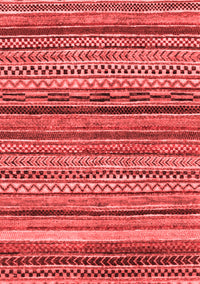 Abstract Red Modern Rug, abs2266red