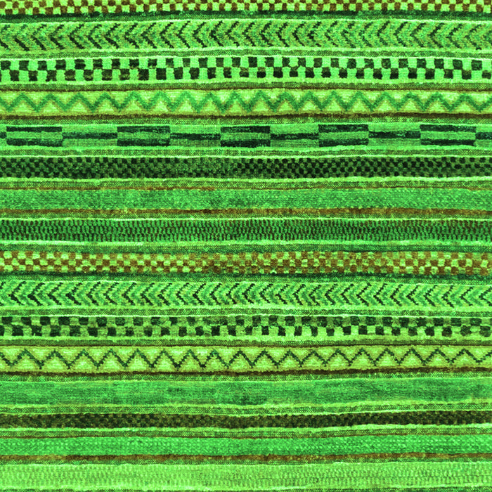 Machine Washable Abstract Green Modern Area Rugs, wshabs2266grn