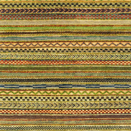 Square Machine Washable Abstract Orange Rug, wshabs2266