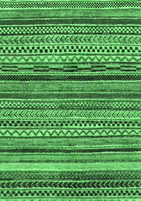 Abstract Emerald Green Modern Rug, abs2266emgrn