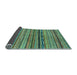 Sideview of Abstract Light Blue Modern Rug, abs2266lblu