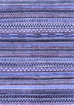 Abstract Blue Modern Rug, abs2266blu