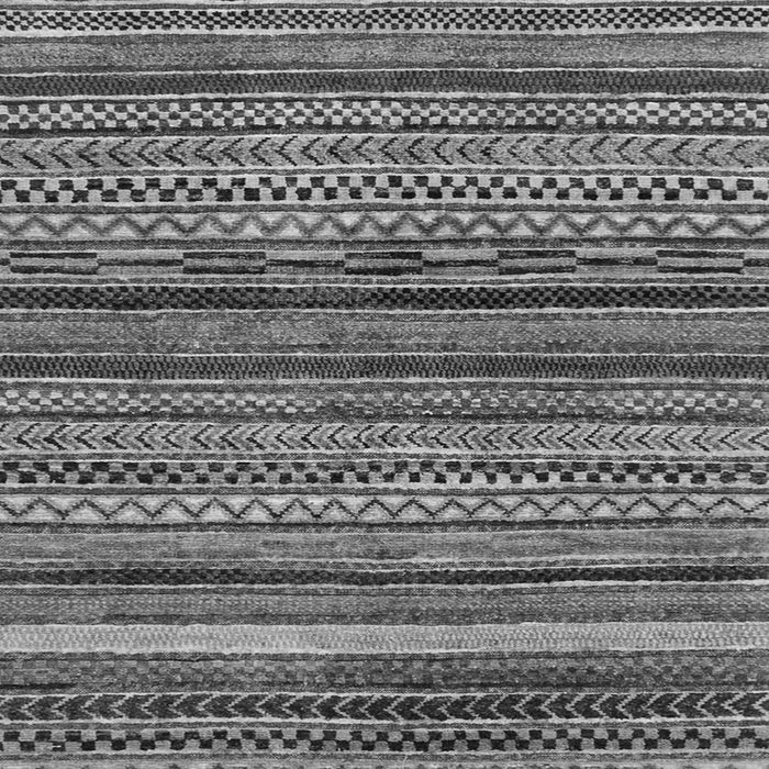 Square Machine Washable Abstract Gray Modern Rug, wshabs2266gry