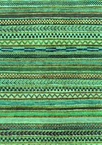 Abstract Turquoise Modern Rug, abs2266turq