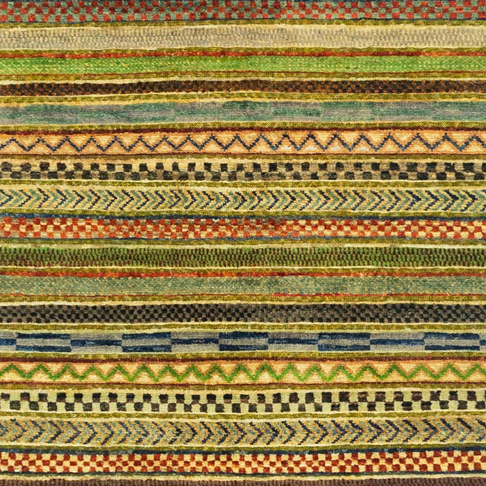 Machine Washable Abstract Orange Rug, wshabs2266