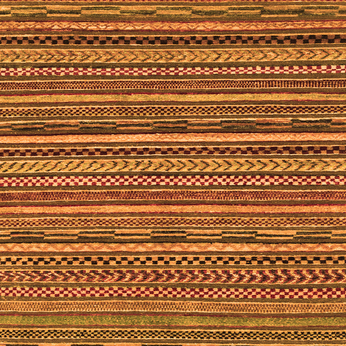 Square Abstract Orange Modern Rug, abs2267org