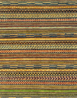 Machine Washable Abstract Orange Rug, wshabs2267