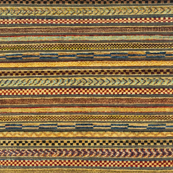 Machine Washable Abstract Orange Rug, wshabs2267