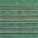 Square Abstract Light Blue Modern Rug, abs2267lblu