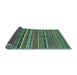 Sideview of Abstract Light Blue Modern Rug, abs2267lblu