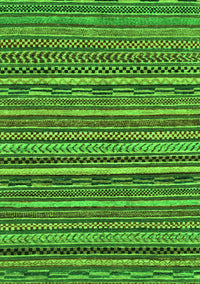 Abstract Green Modern Rug, abs2267grn