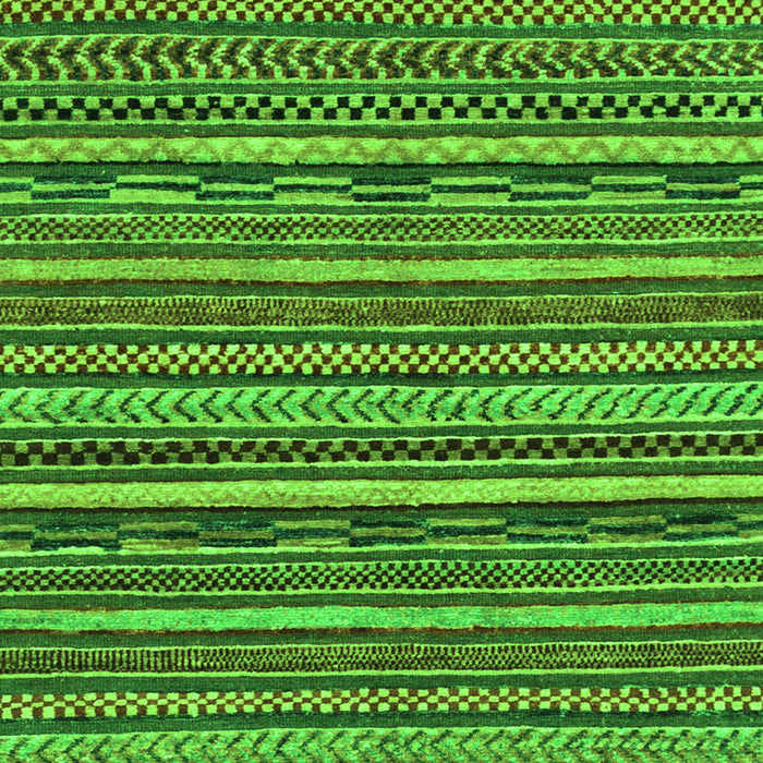Abstract Green Modern Rug, abs2267grn