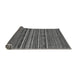 Sideview of Abstract Gray Modern Rug, abs2267gry