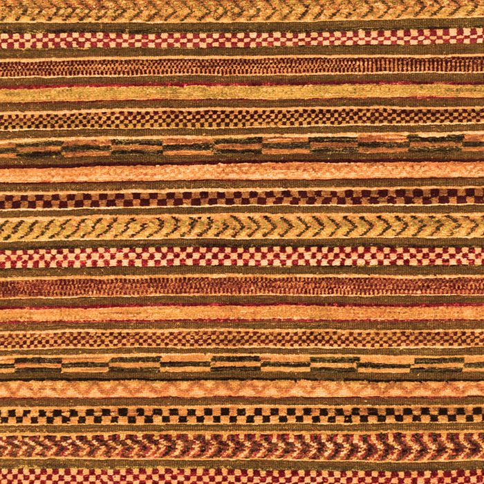 Machine Washable Abstract Orange Modern Area Rugs, wshabs2267org