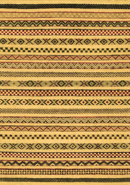 Abstract Brown Modern Rug, abs2268brn