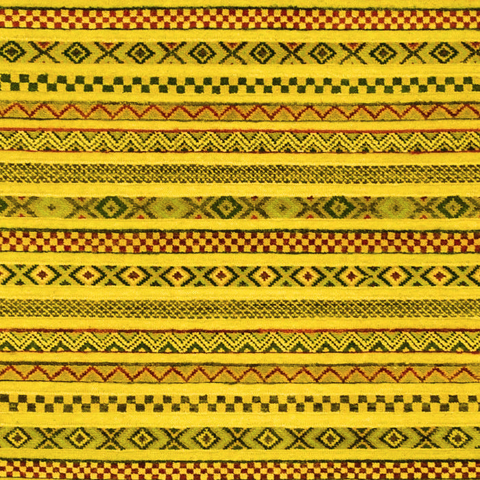 Machine Washable Abstract Yellow Modern Rug, wshabs2268yw