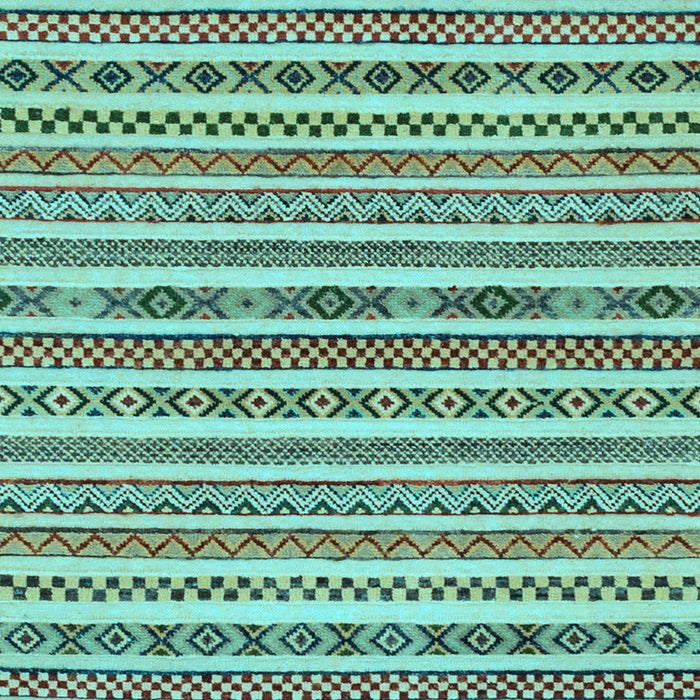 Abstract Light Blue Modern Rug, abs2268lblu