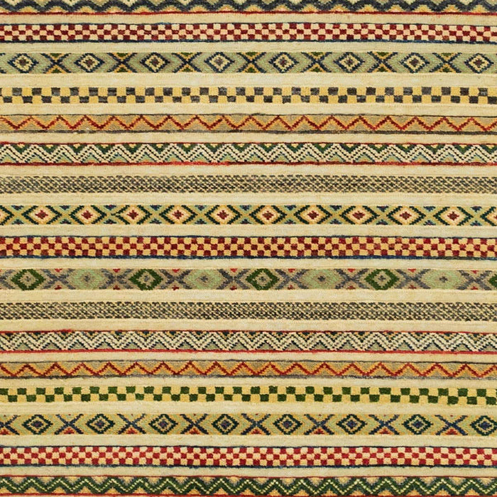 Machine Washable Abstract Chrome Gold Yellow Rug, wshabs2268