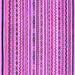 Square Machine Washable Abstract Purple Modern Area Rugs, wshabs2268pur