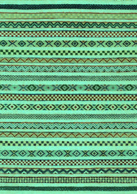 Abstract Turquoise Modern Rug, abs2268turq