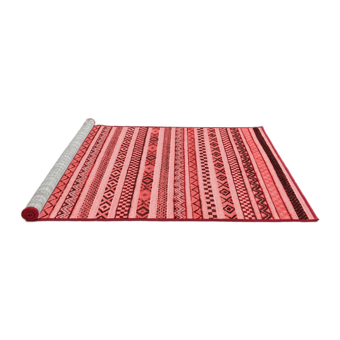Modern Red Washable Rugs
