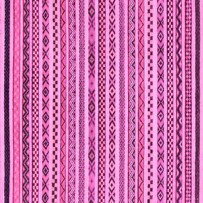 Square Abstract Pink Modern Rug, abs2268pnk