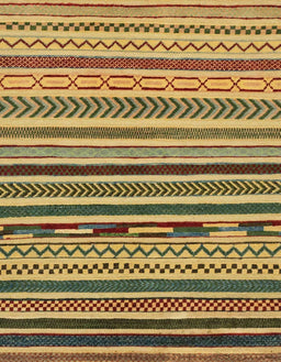 Abstract Yellow Modern Rug, abs2269