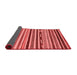 Abstract Red Modern Area Rugs