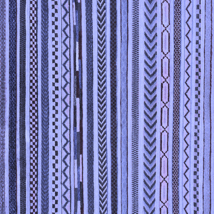 Square Machine Washable Abstract Blue Modern Rug, wshabs2269blu