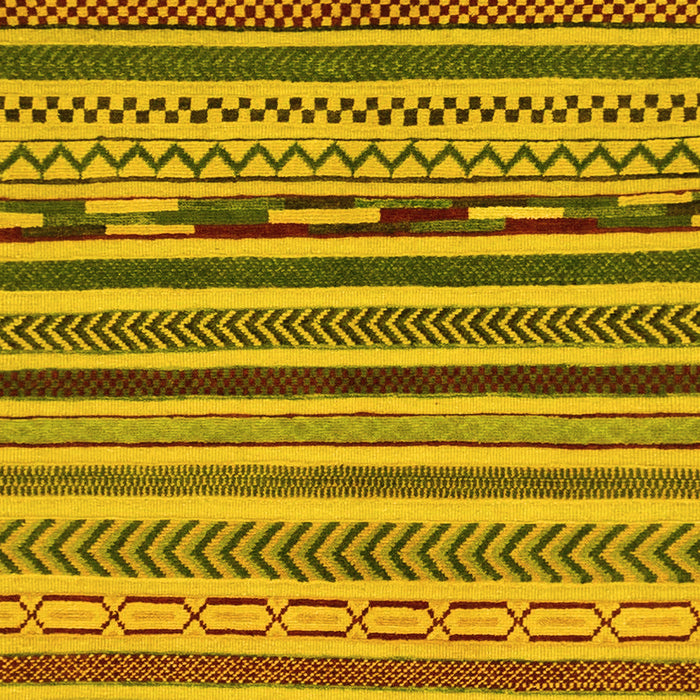 Abstract Yellow Modern Rug, abs2269yw