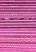 Machine Washable Abstract Pink Modern Rug, wshabs2269pnk