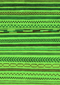 Abstract Green Modern Rug, abs2269grn