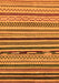 Abstract Orange Modern Rug, abs2269org