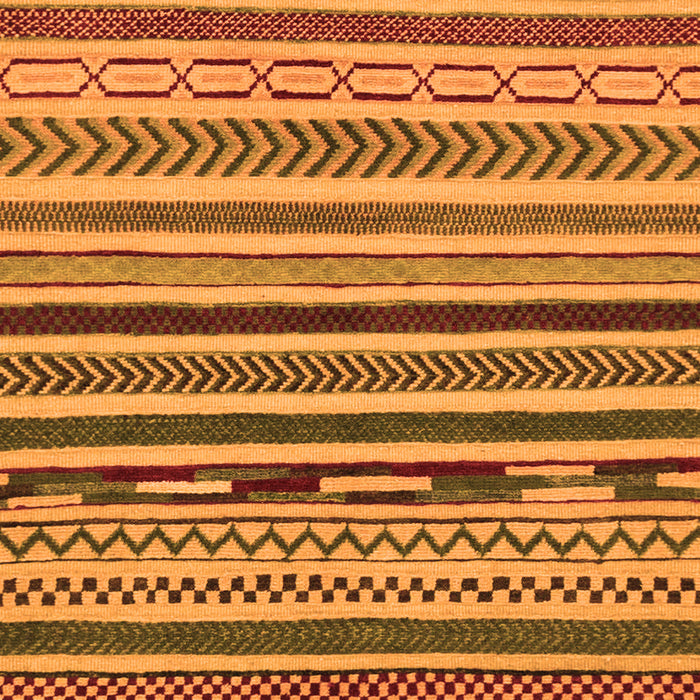 Abstract Orange Modern Rug, abs2269org