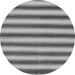 Round Machine Washable Abstract Gray Modern Rug, wshabs226gry