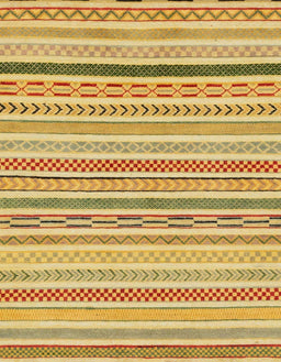 Machine Washable Abstract Sedona Brown Rug, wshabs2270