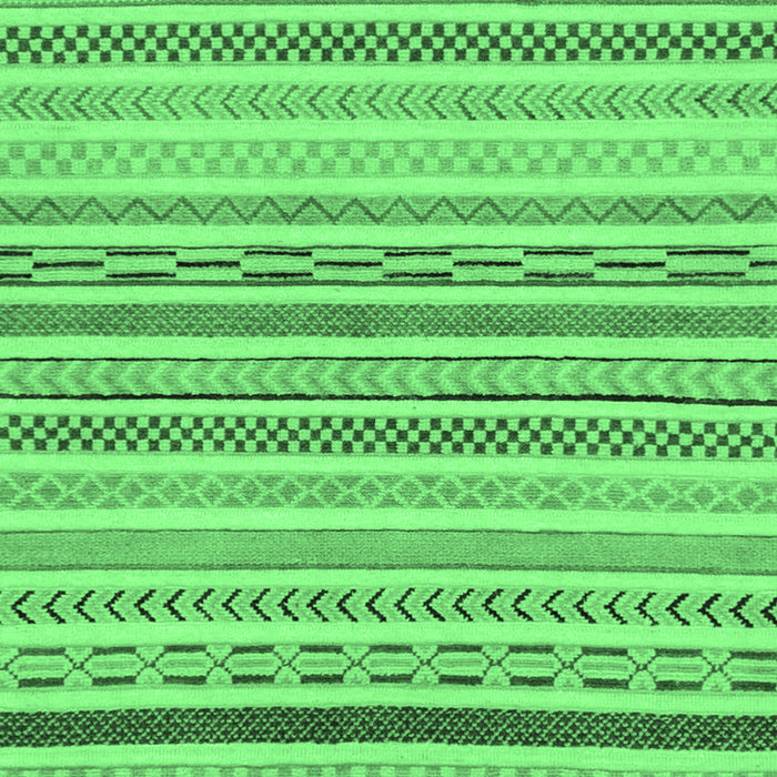 Machine Washable Abstract Emerald Green Modern Area Rugs, wshabs2270emgrn